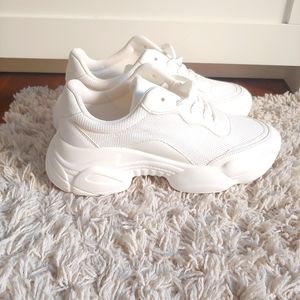 Asos white chunky sneakers